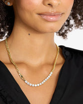 Baby Julian REALLY Loves Diamonds Necklace 18"